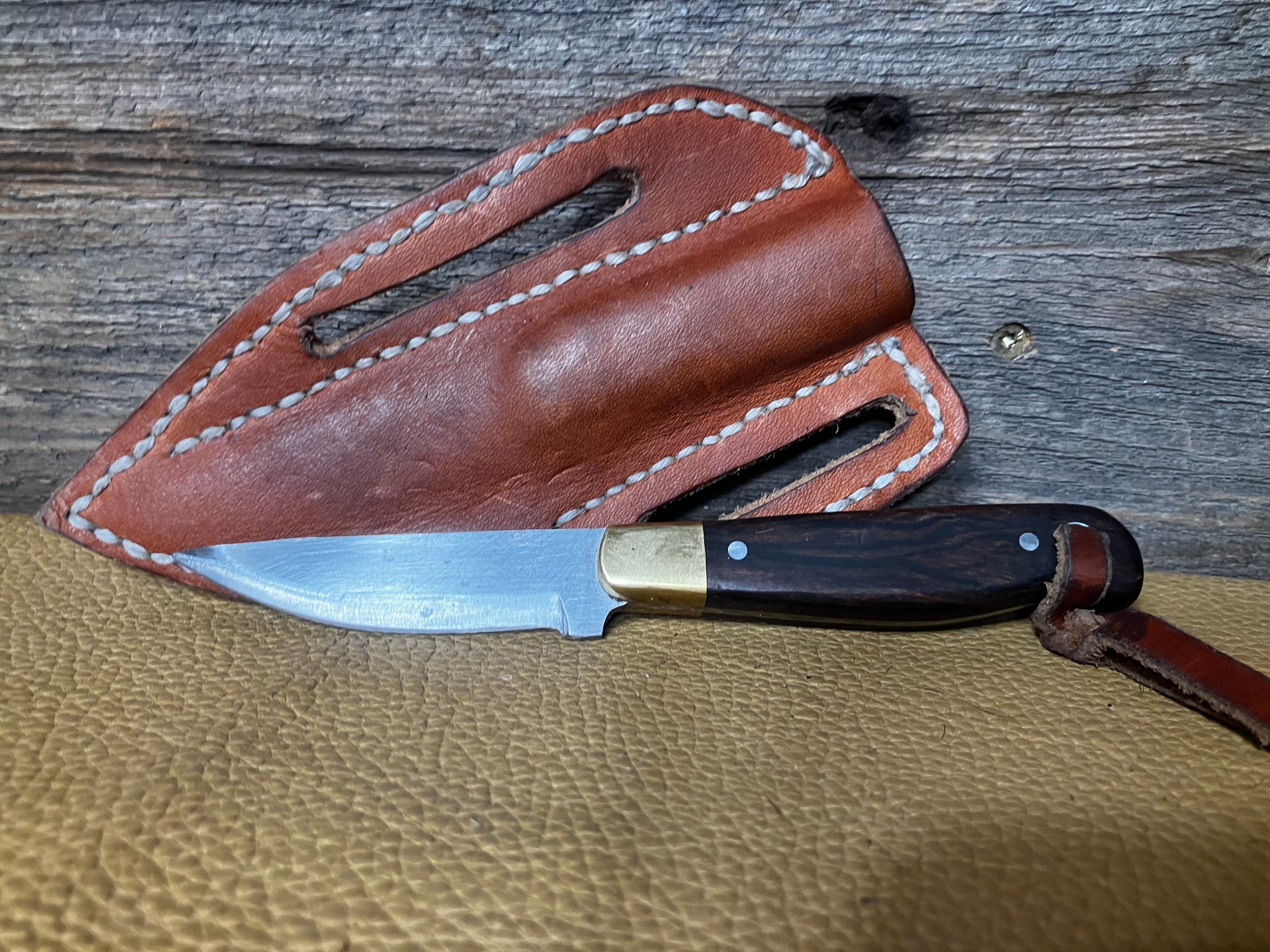 Knife with sheath