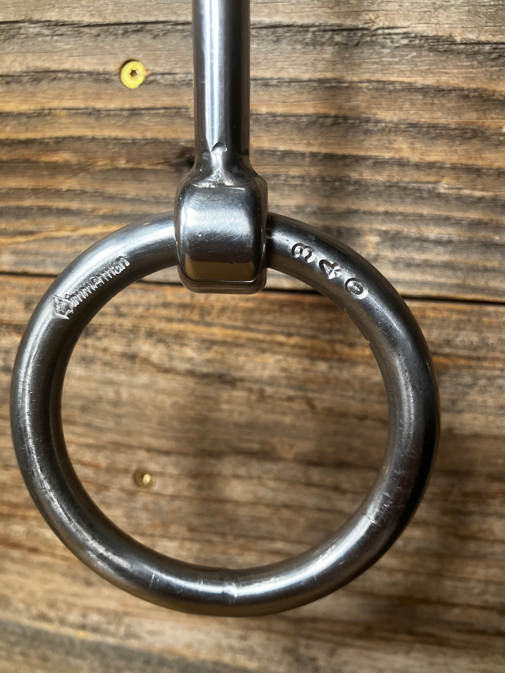 Straight smooth snaffle