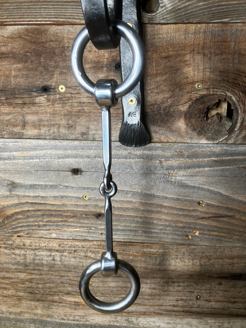 Small ring square snaffle