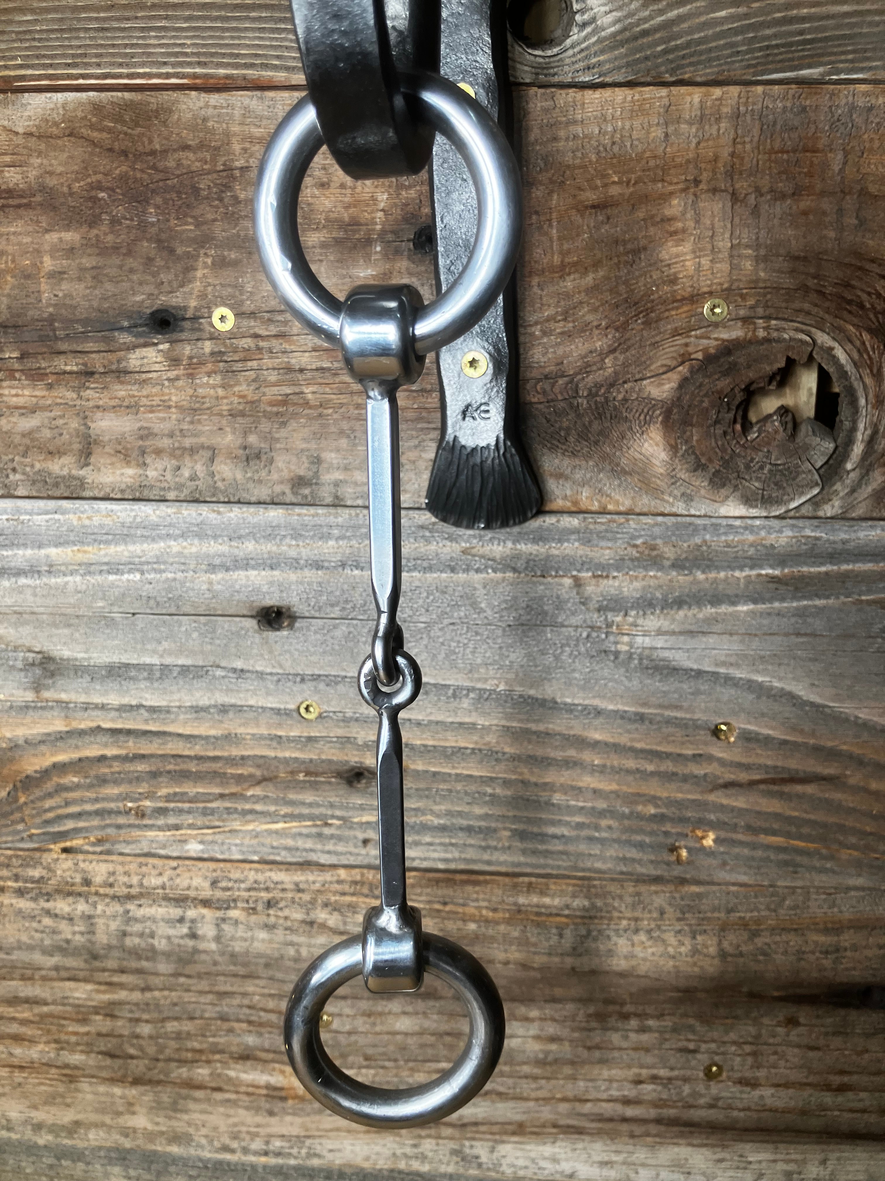 Small ring square snaffle