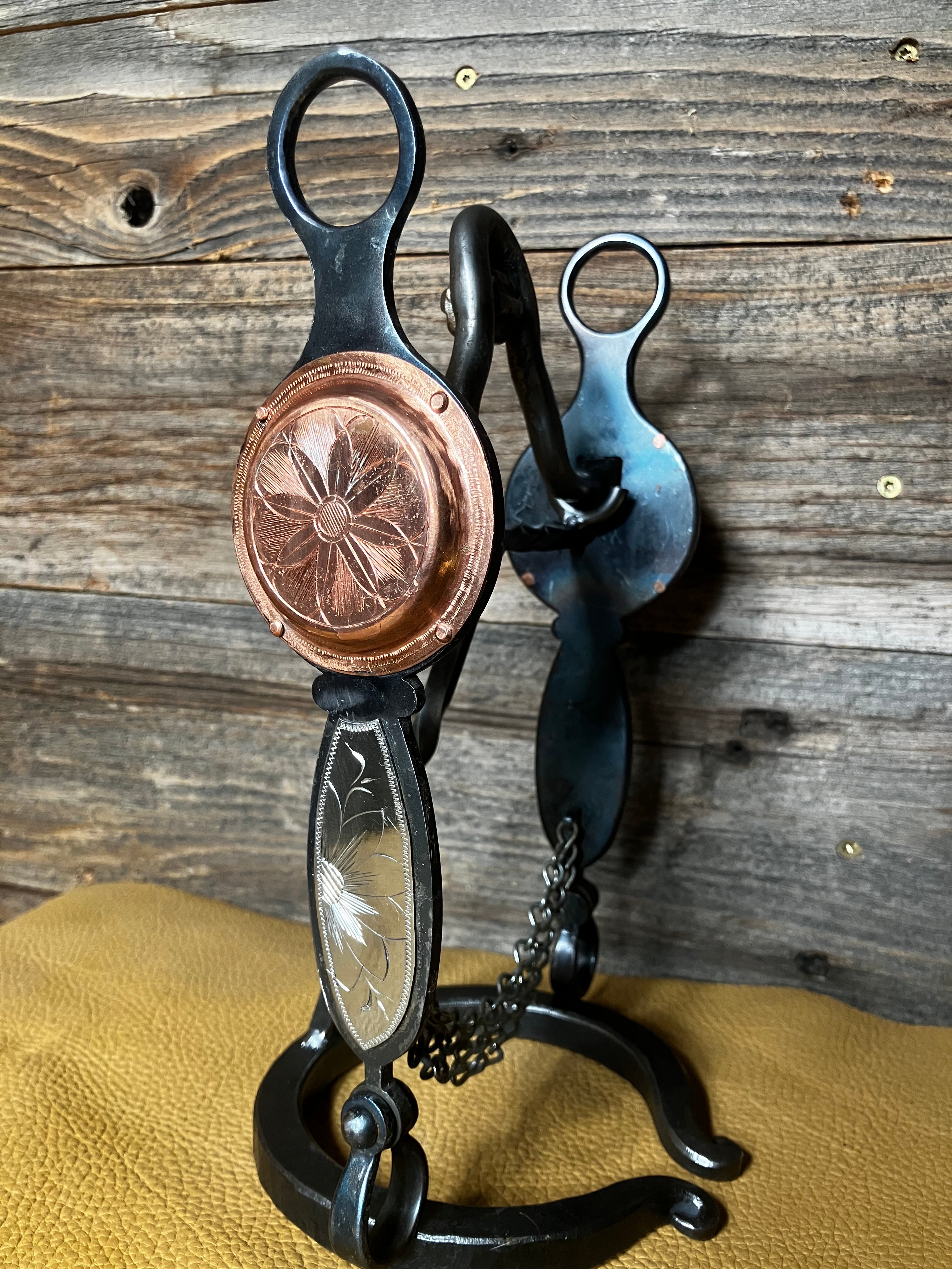 Cathedral bridle bit