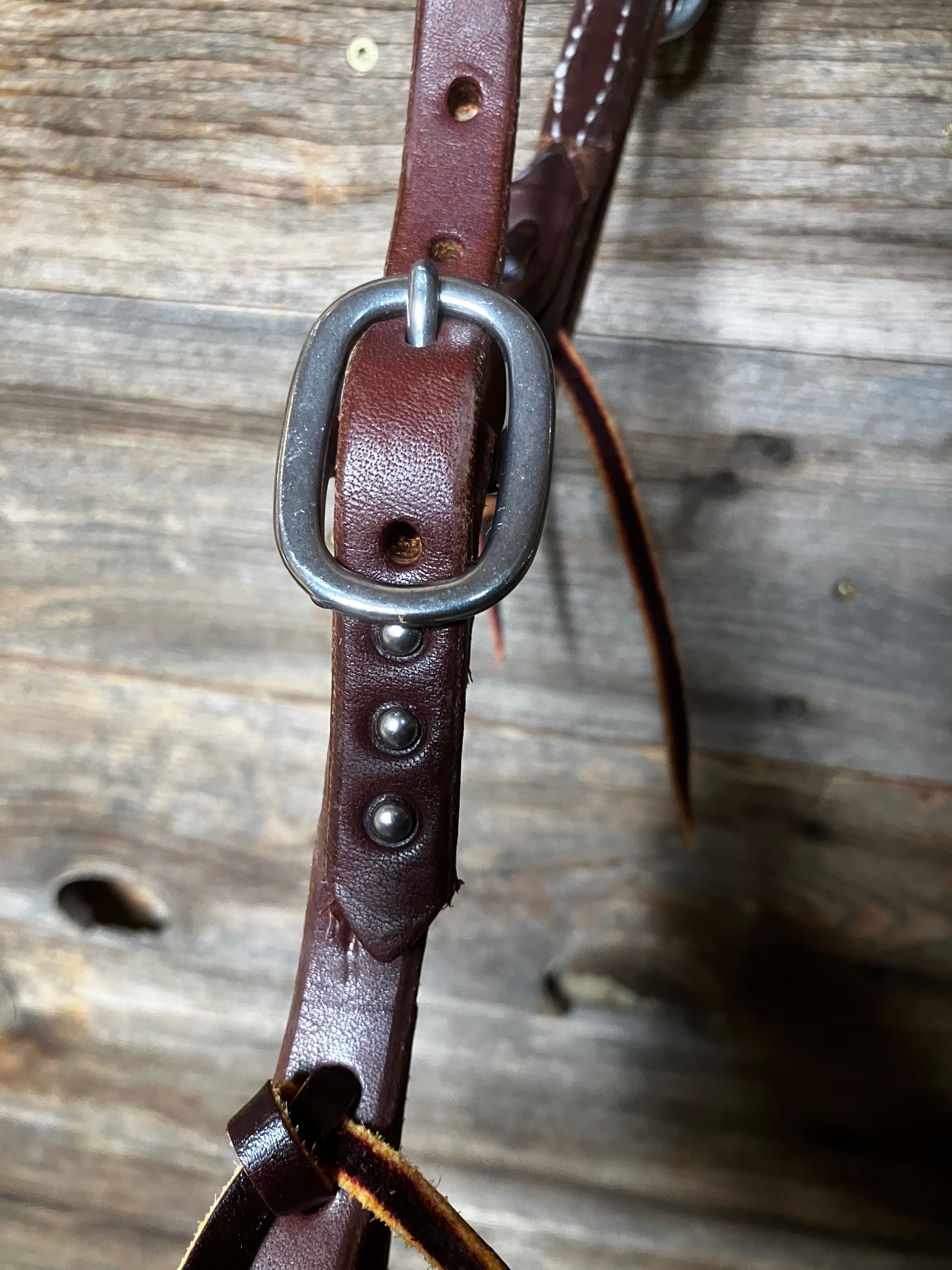 Dotted single ear headstall