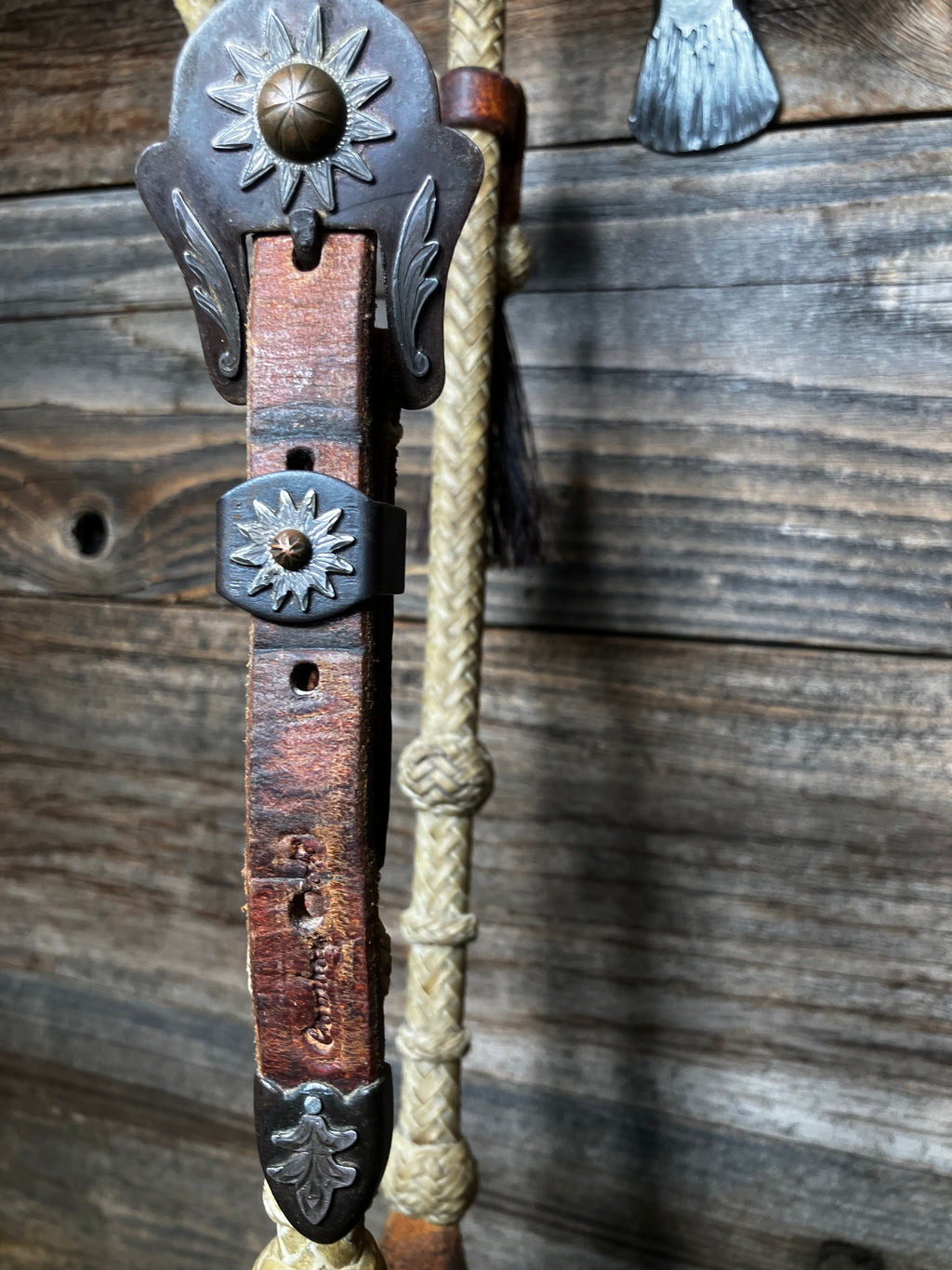 Cowboy tack headstall