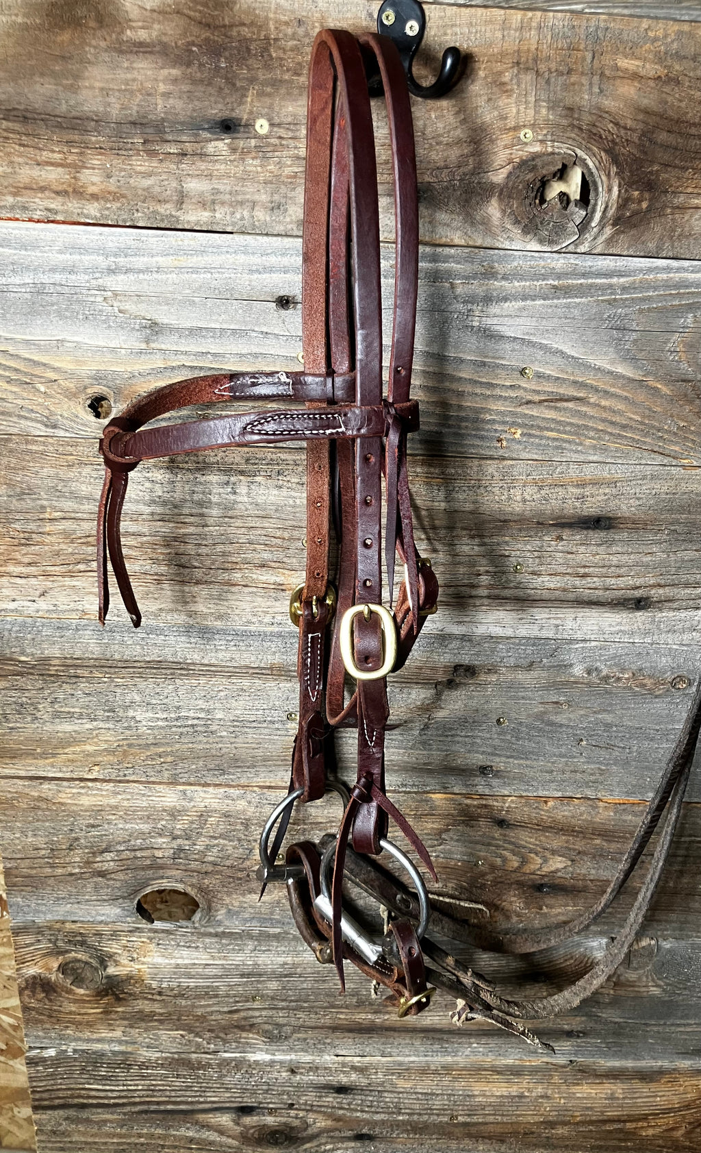 Knurled snaffle