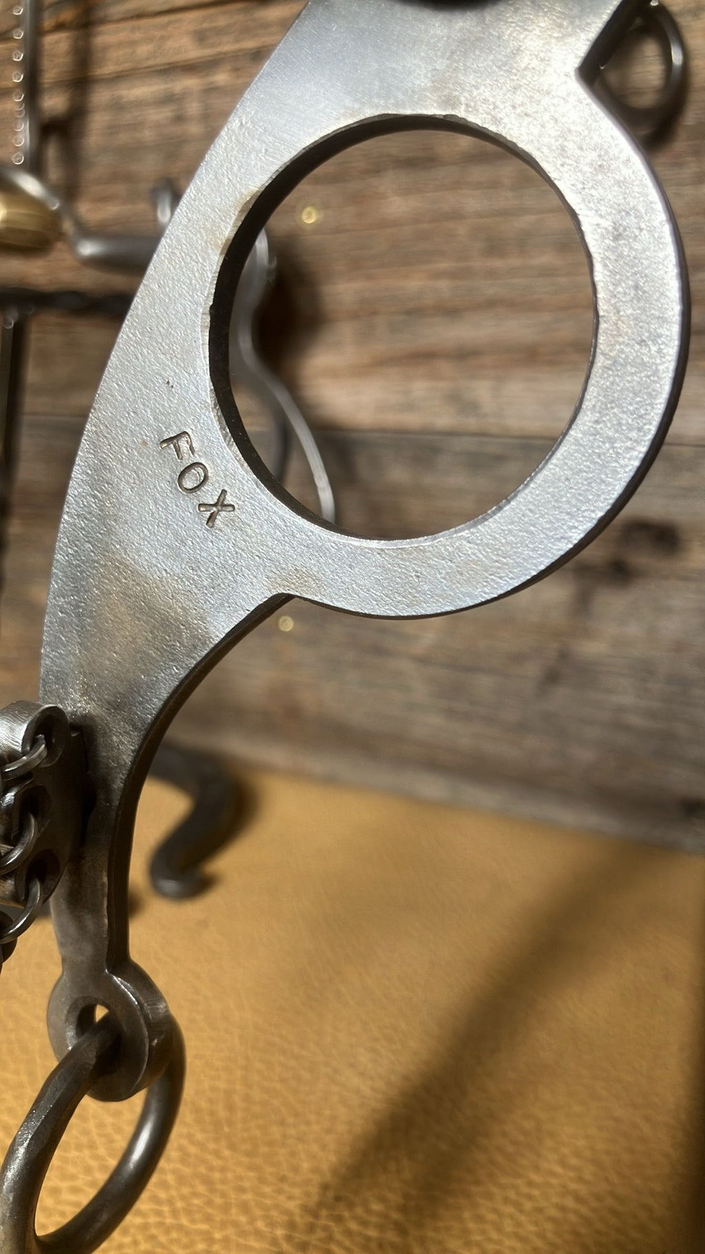 Fox bridle bit