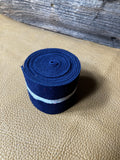 Navy blue horn wrap