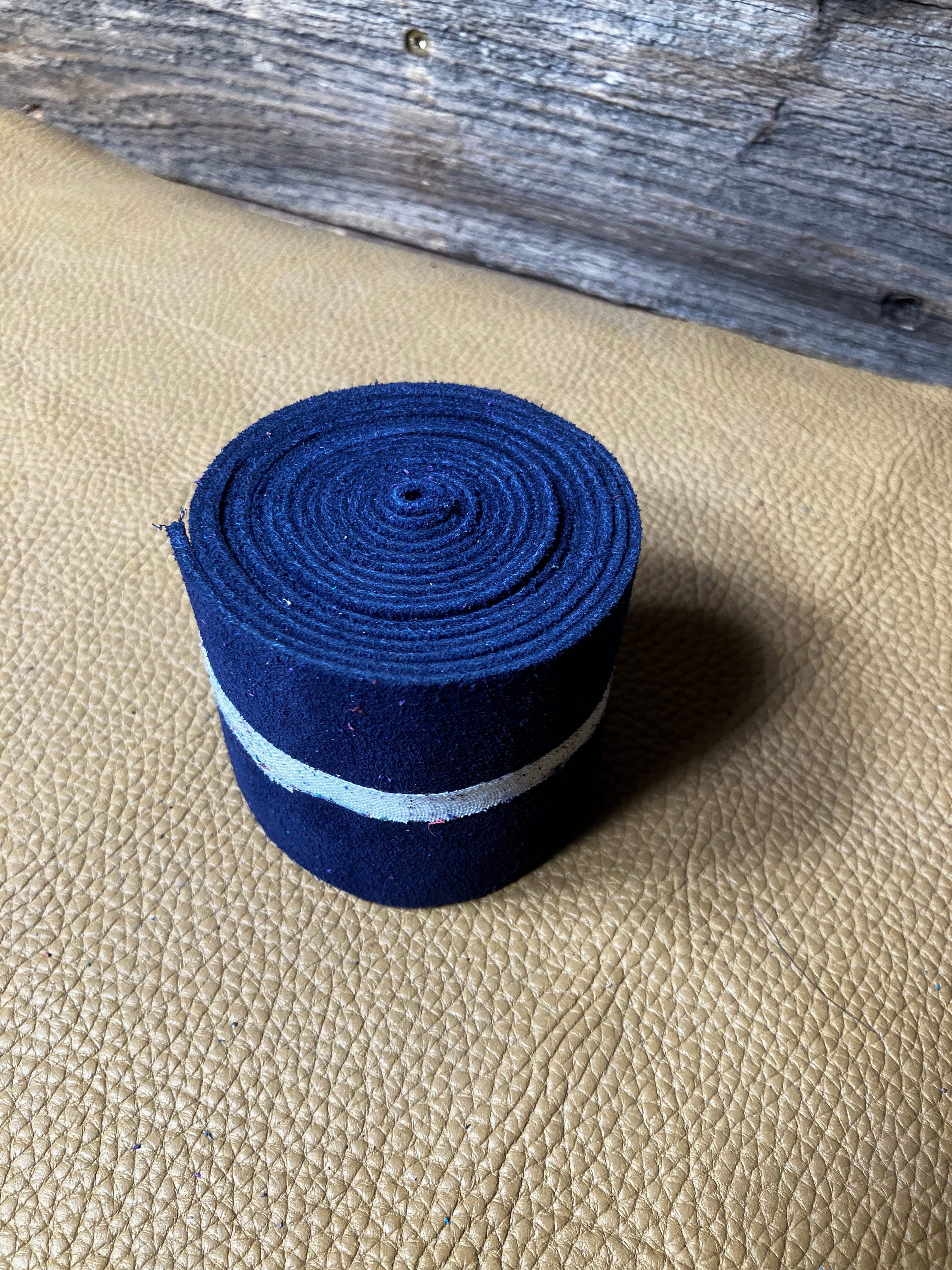 Navy blue horn wrap