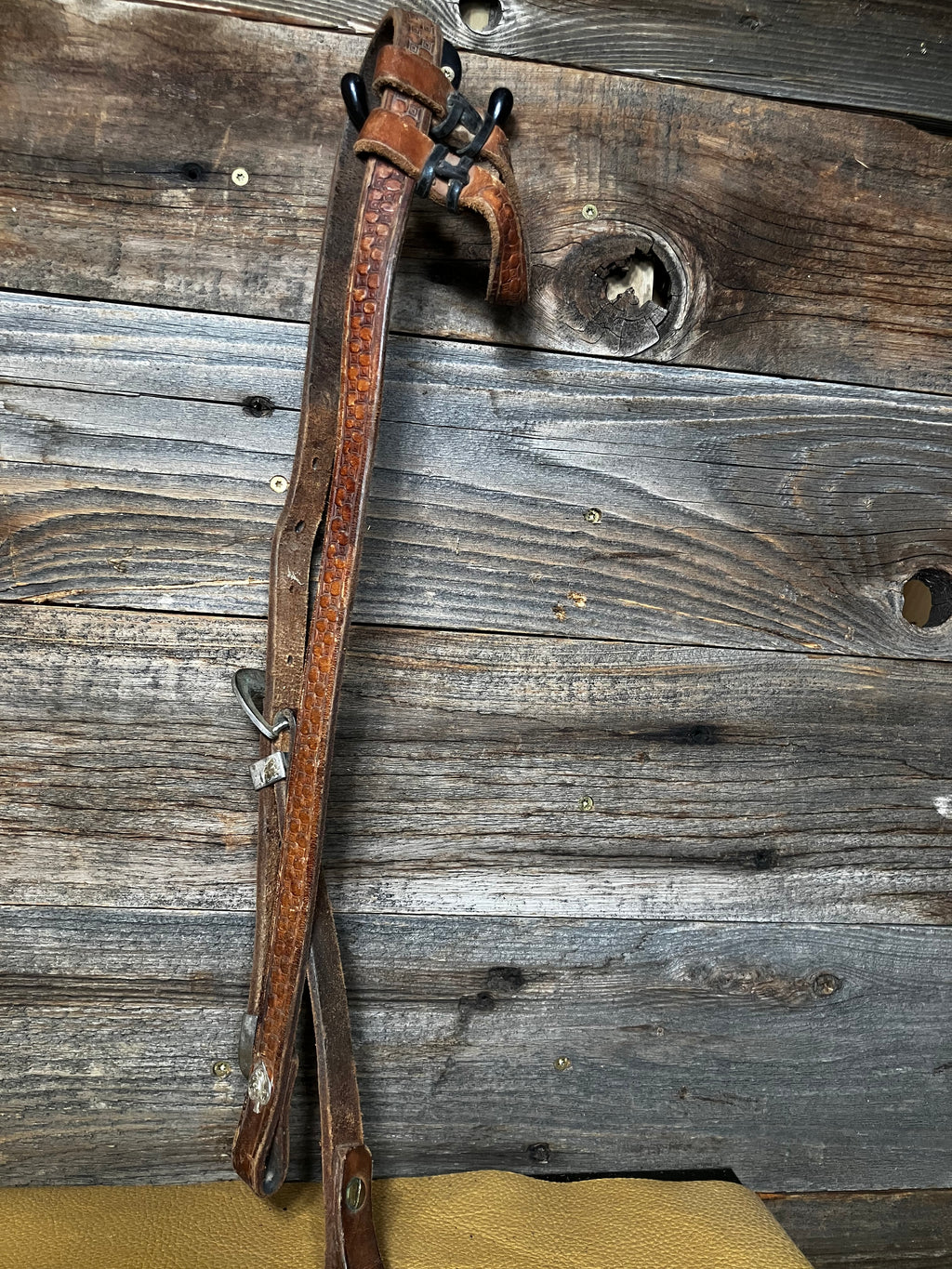 Silver mounted used headstall