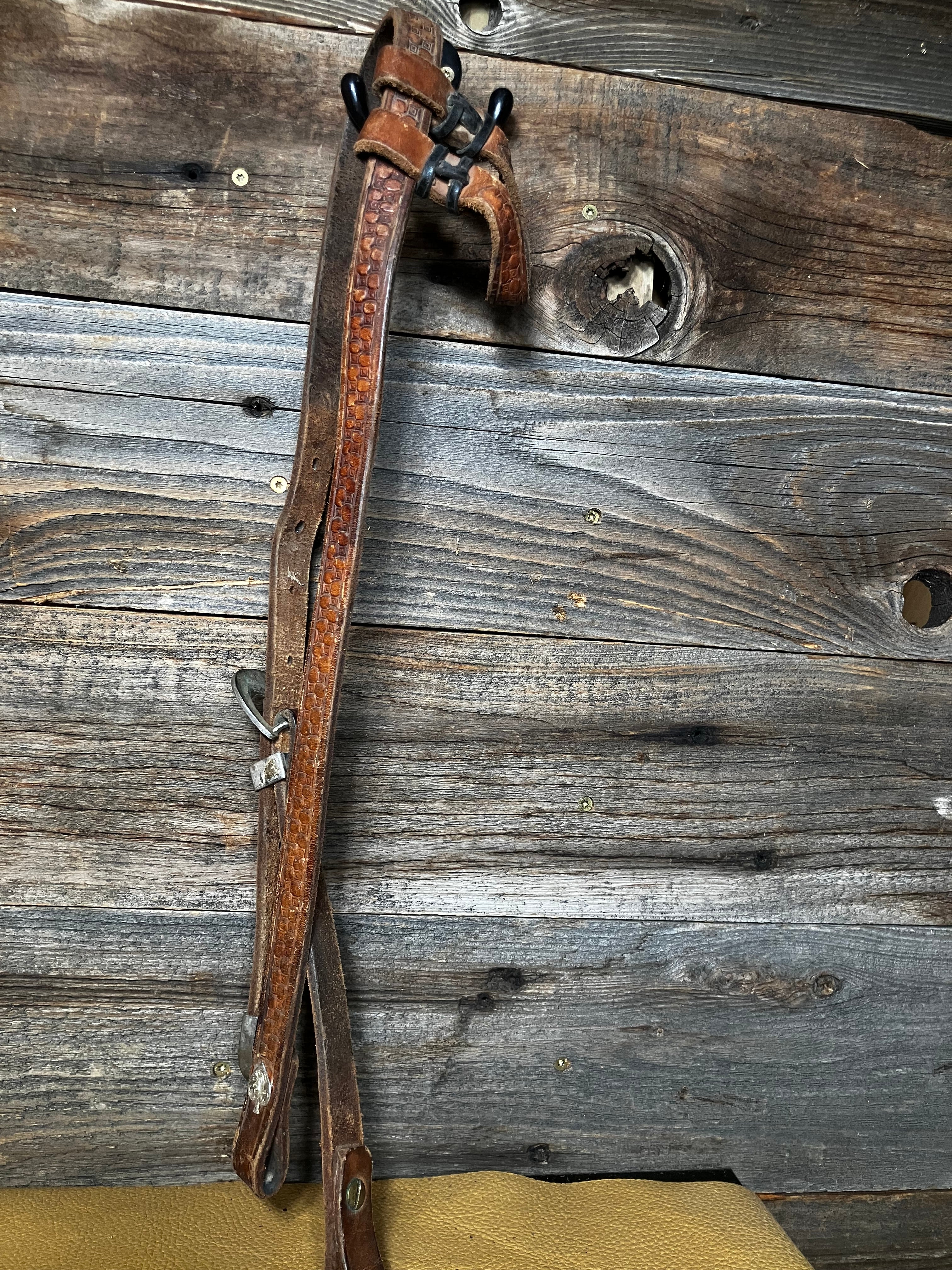 Silver mounted used headstall