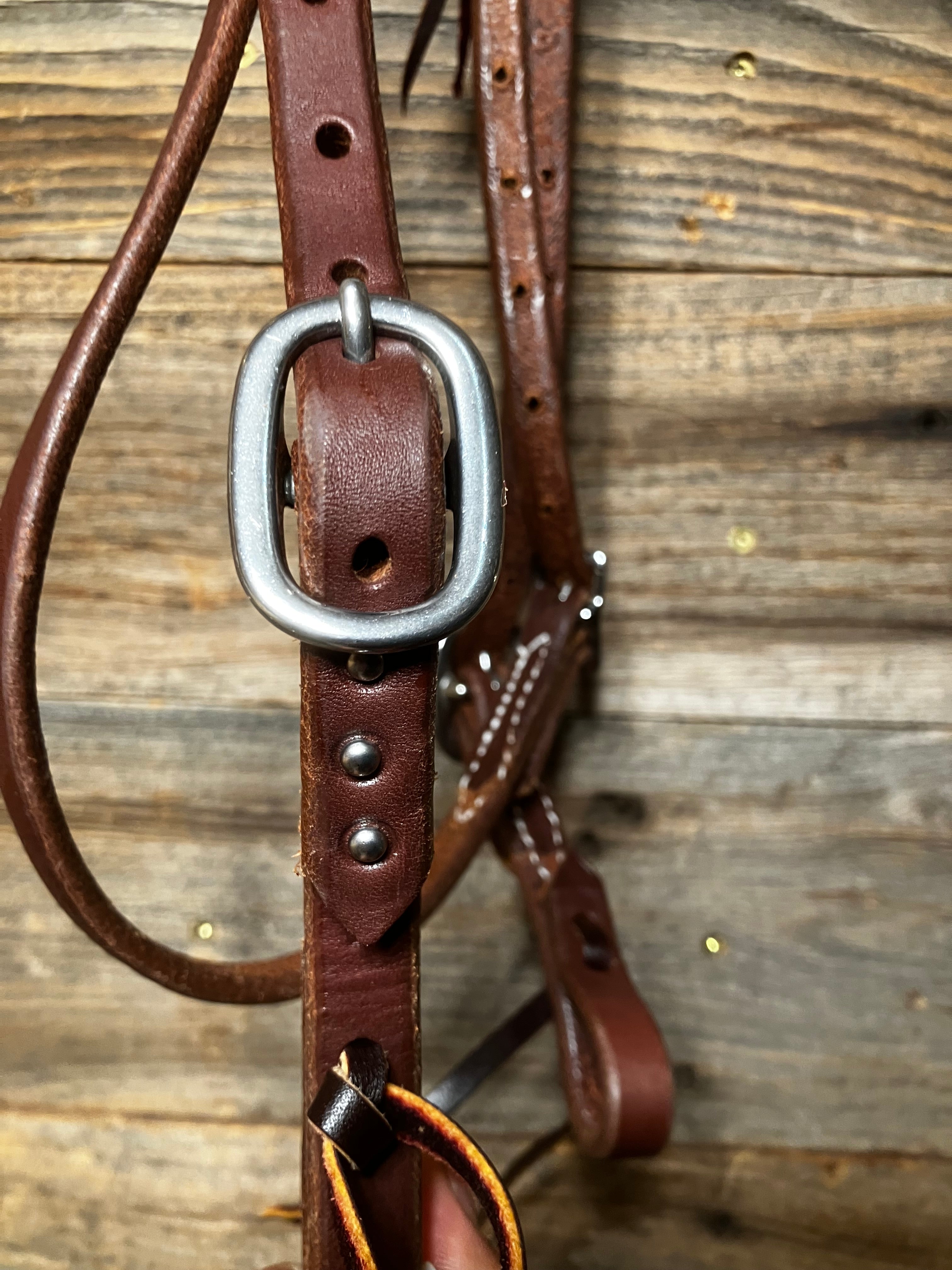 Dotted browband headstall