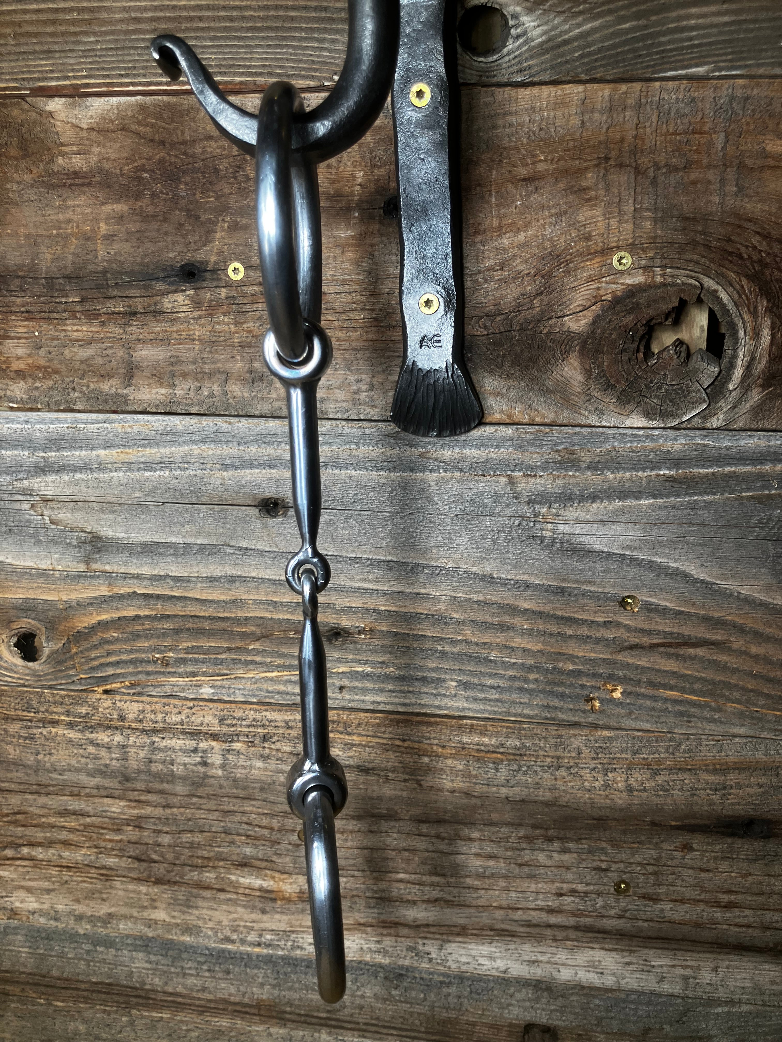 Straight smooth snaffle