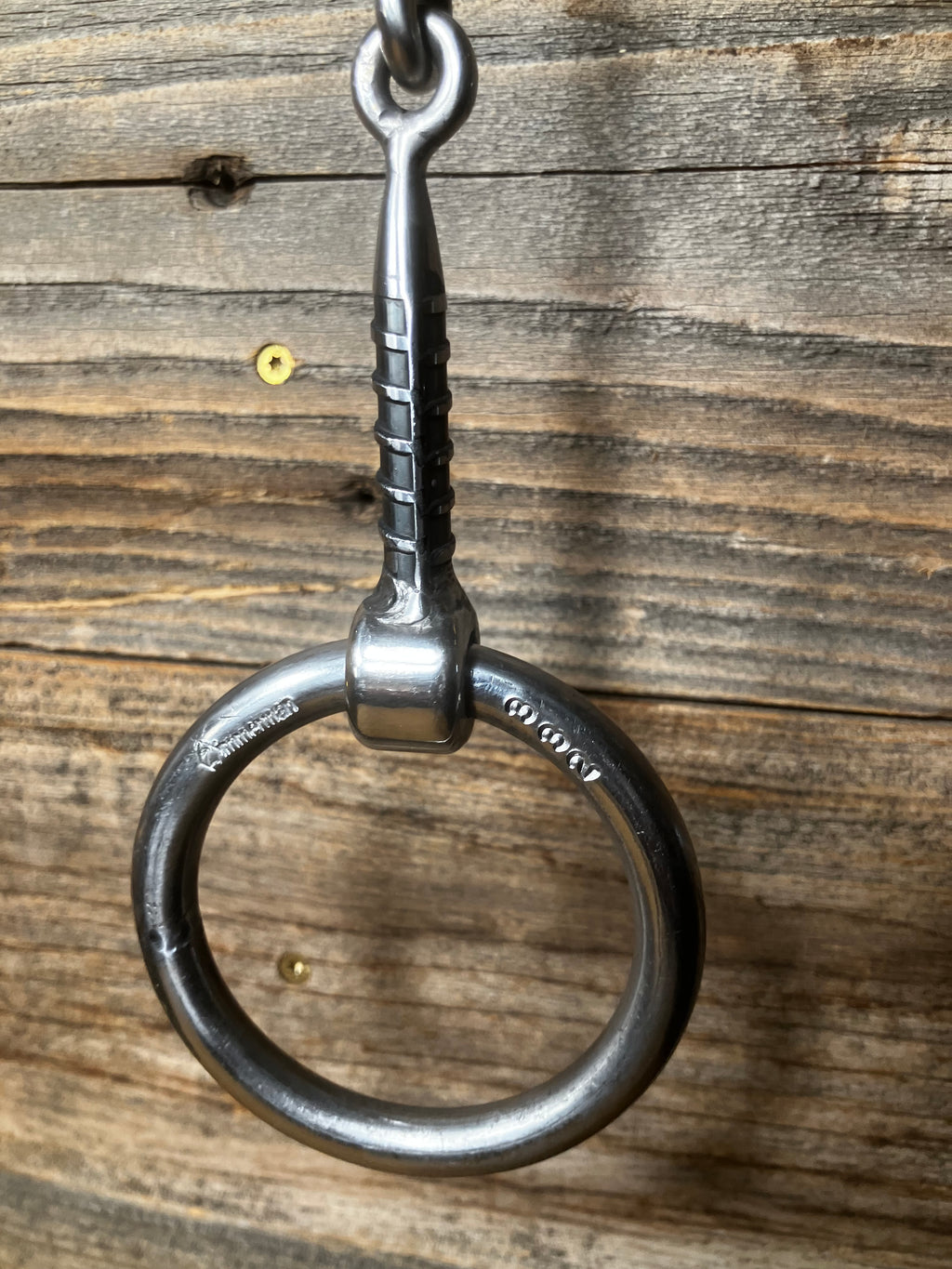 Straight rebar snaffle