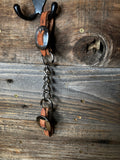 Metal link curb