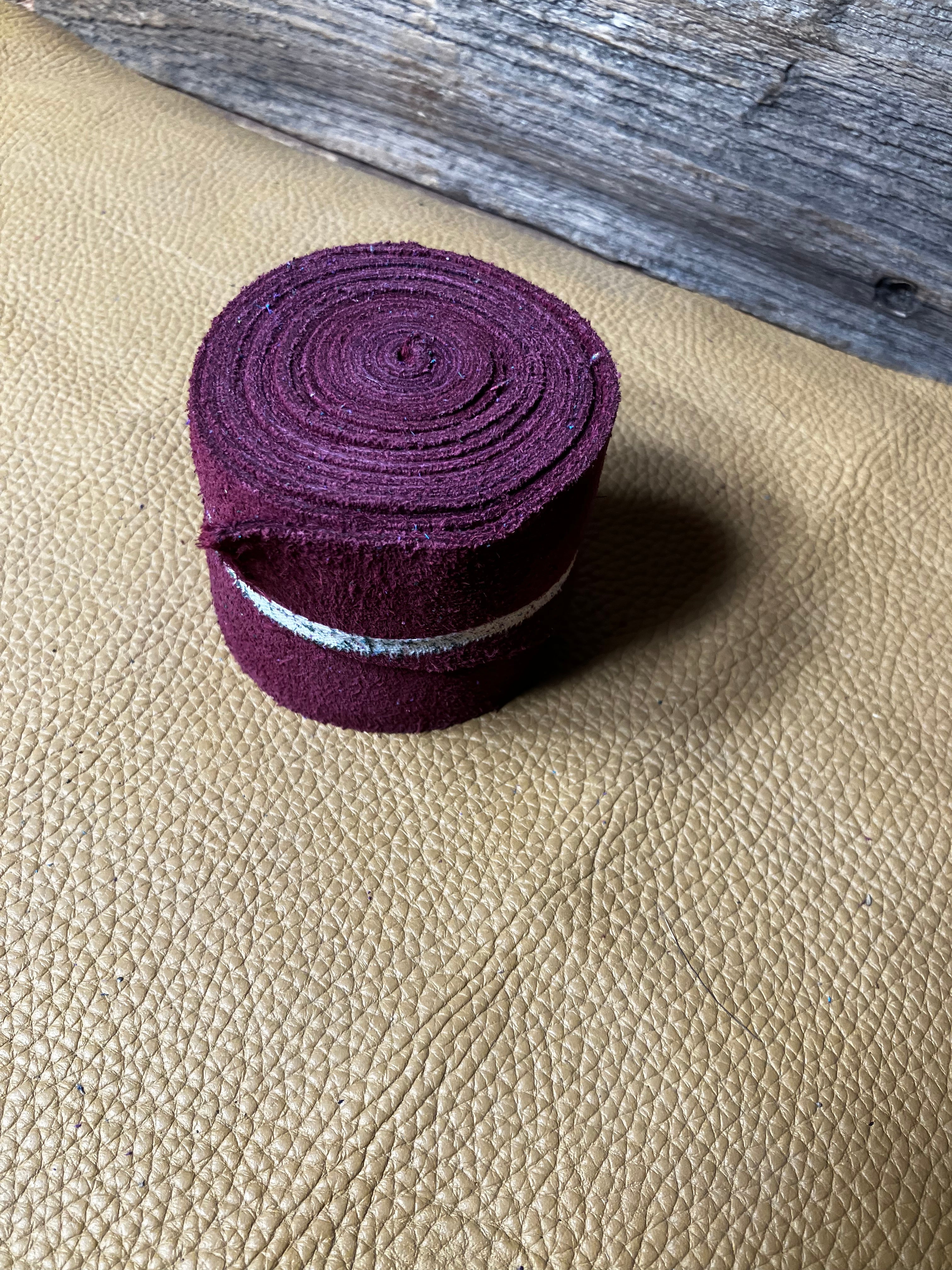Maroon horn wrap