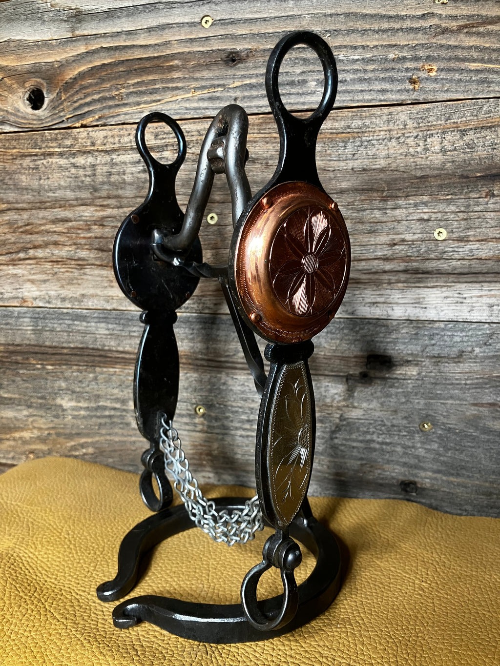 Cathedral bridle bit