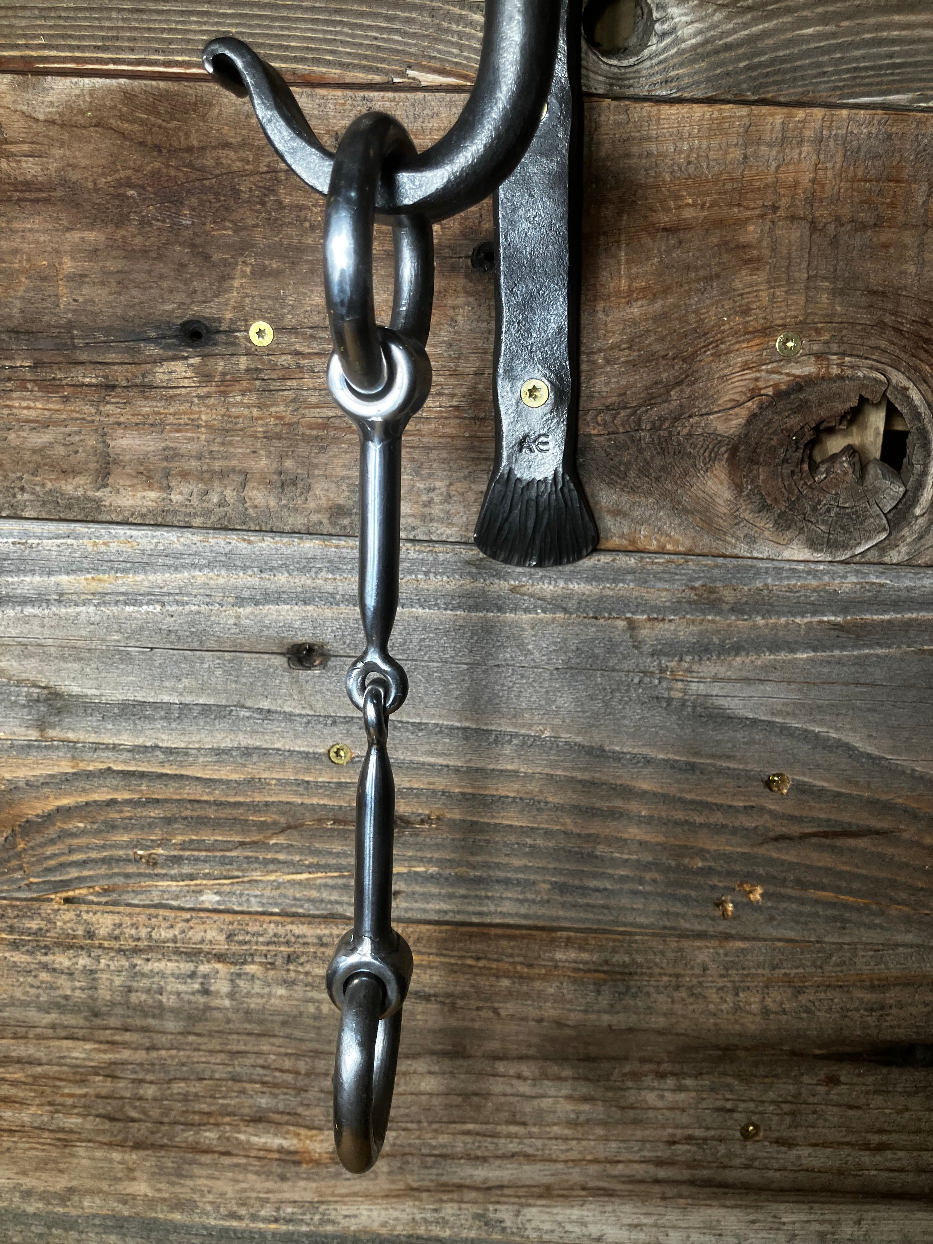 Small ring straight smooth snaffle