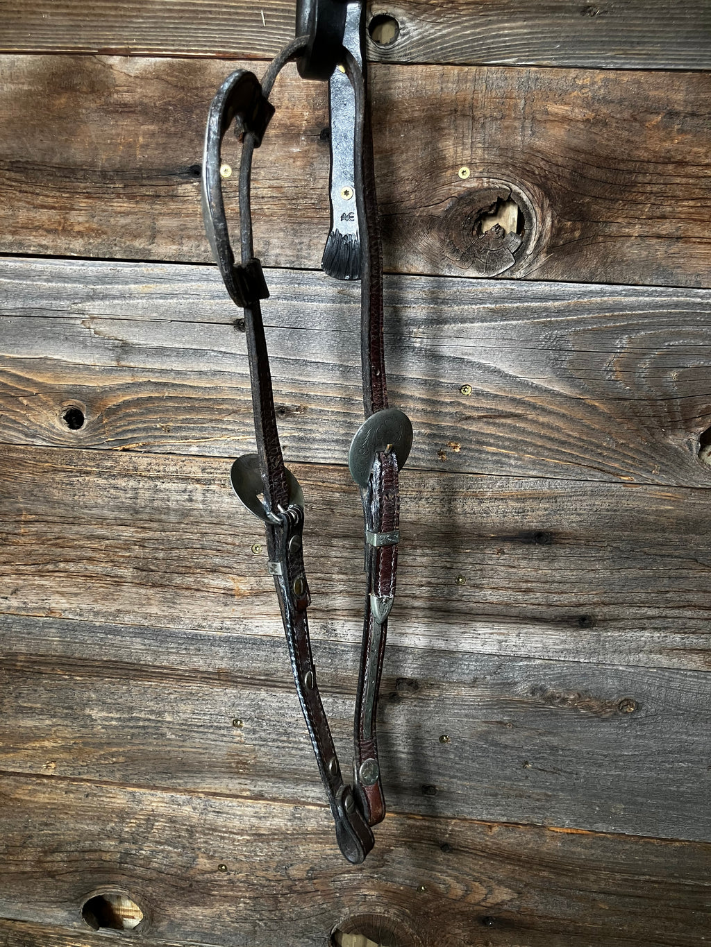 Silver headstall