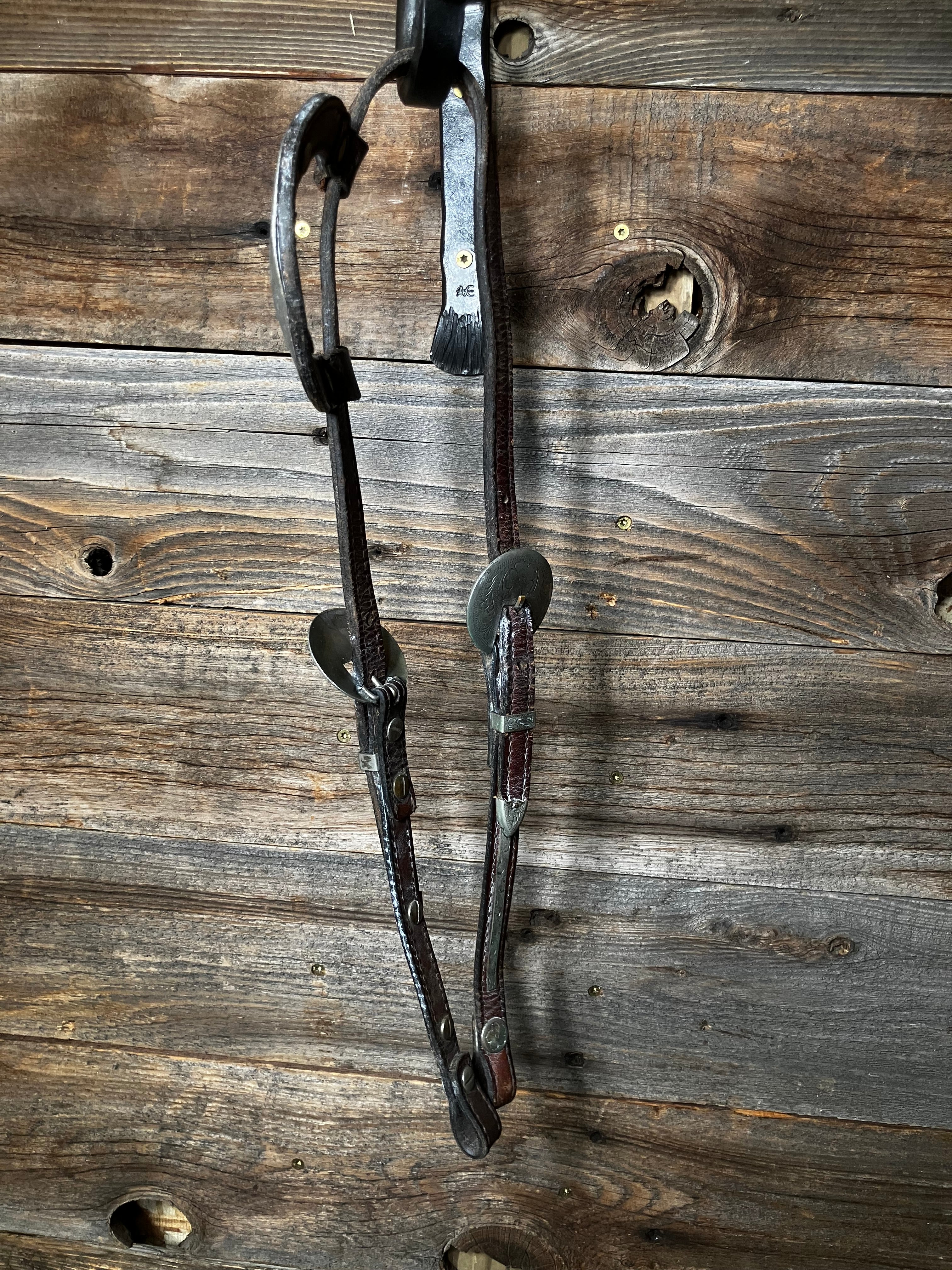 Silver headstall