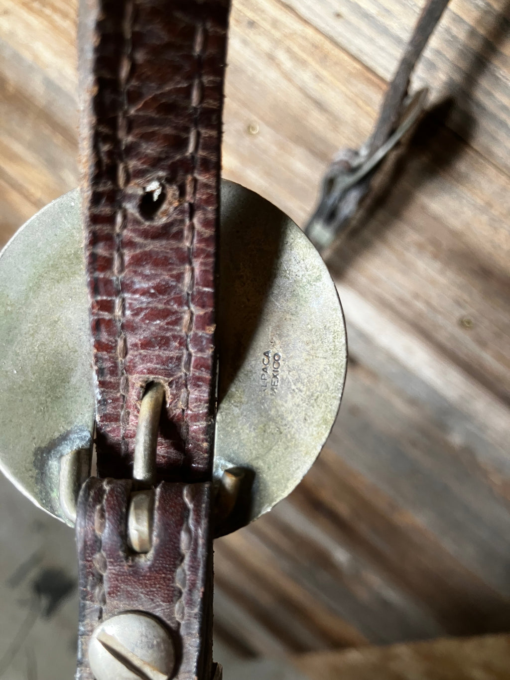 Silver headstall