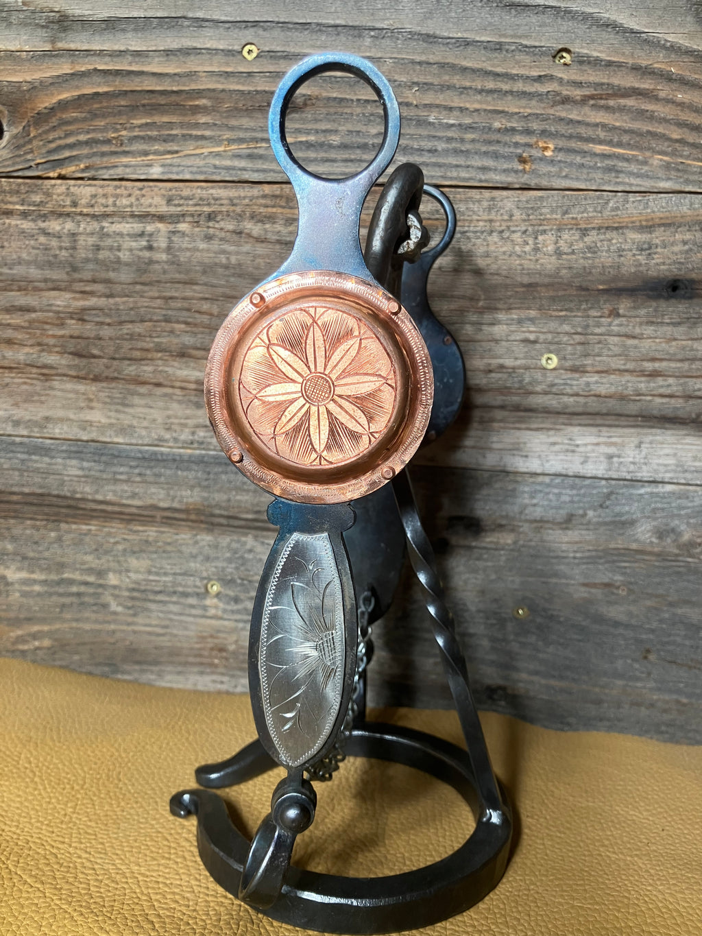 Cathedral bridle bit