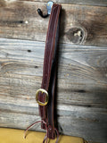 Roughout latigo headstall