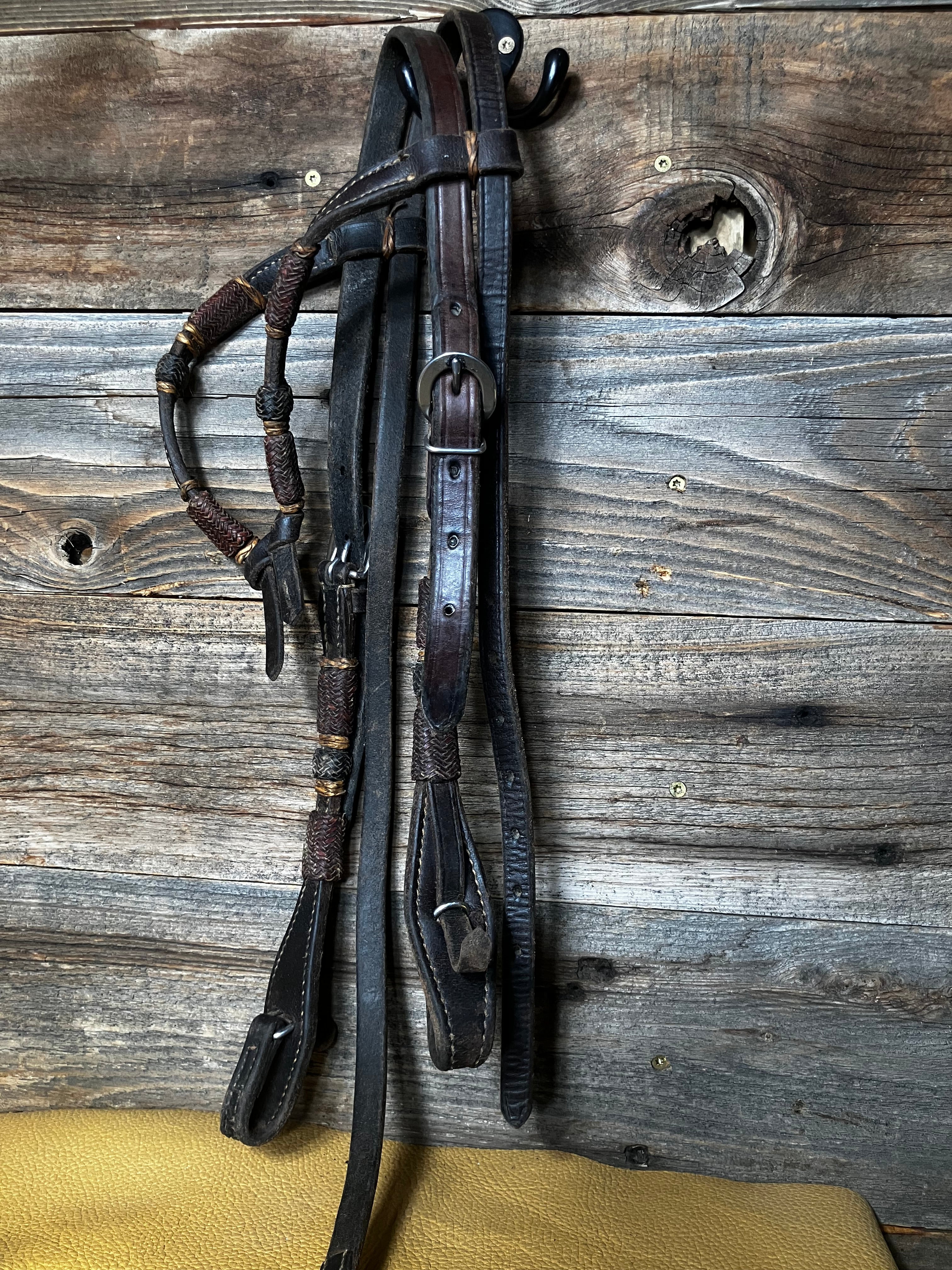 Rawhide quick change browband