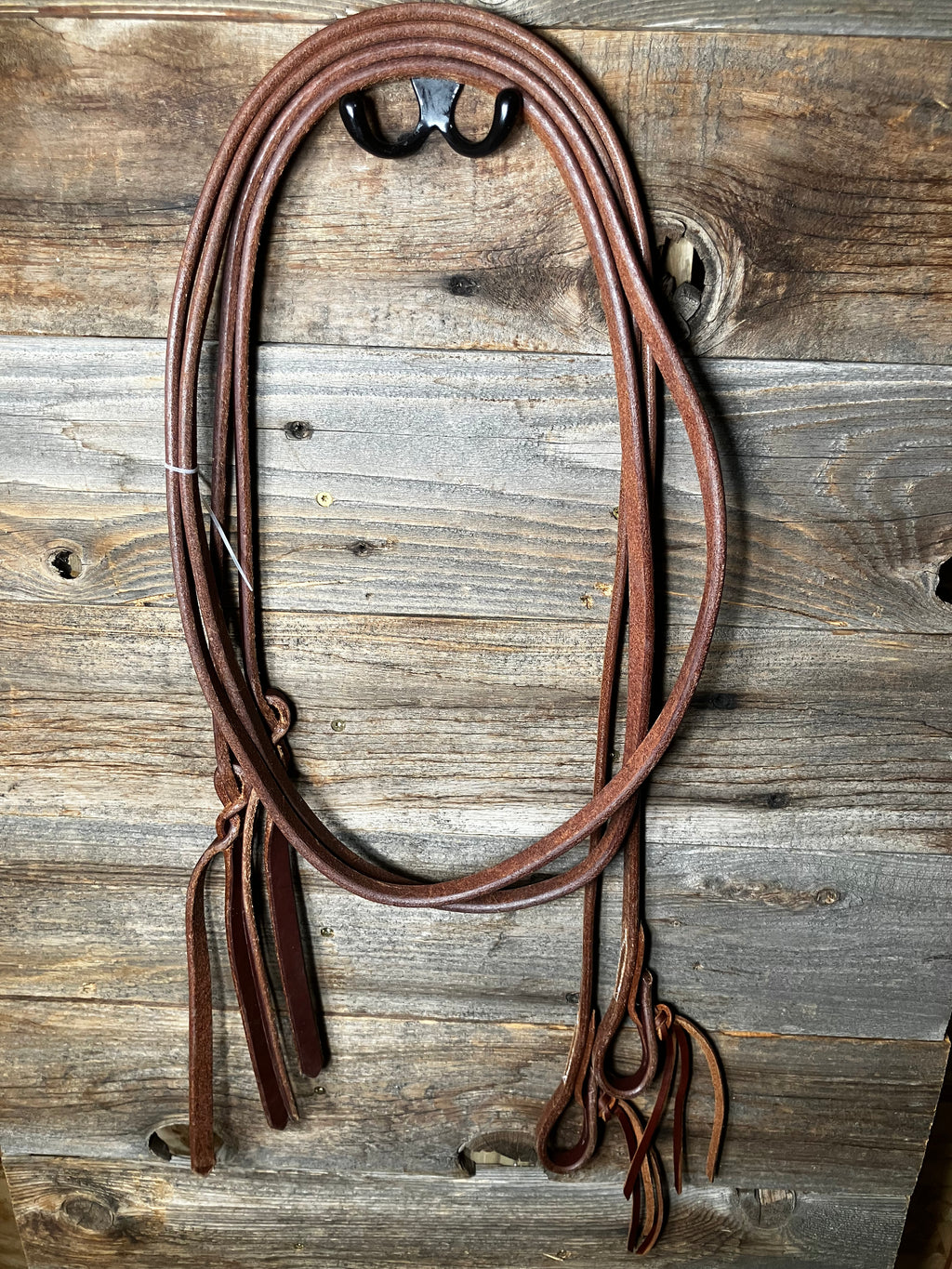 Pineapple knot split reins w/poppers